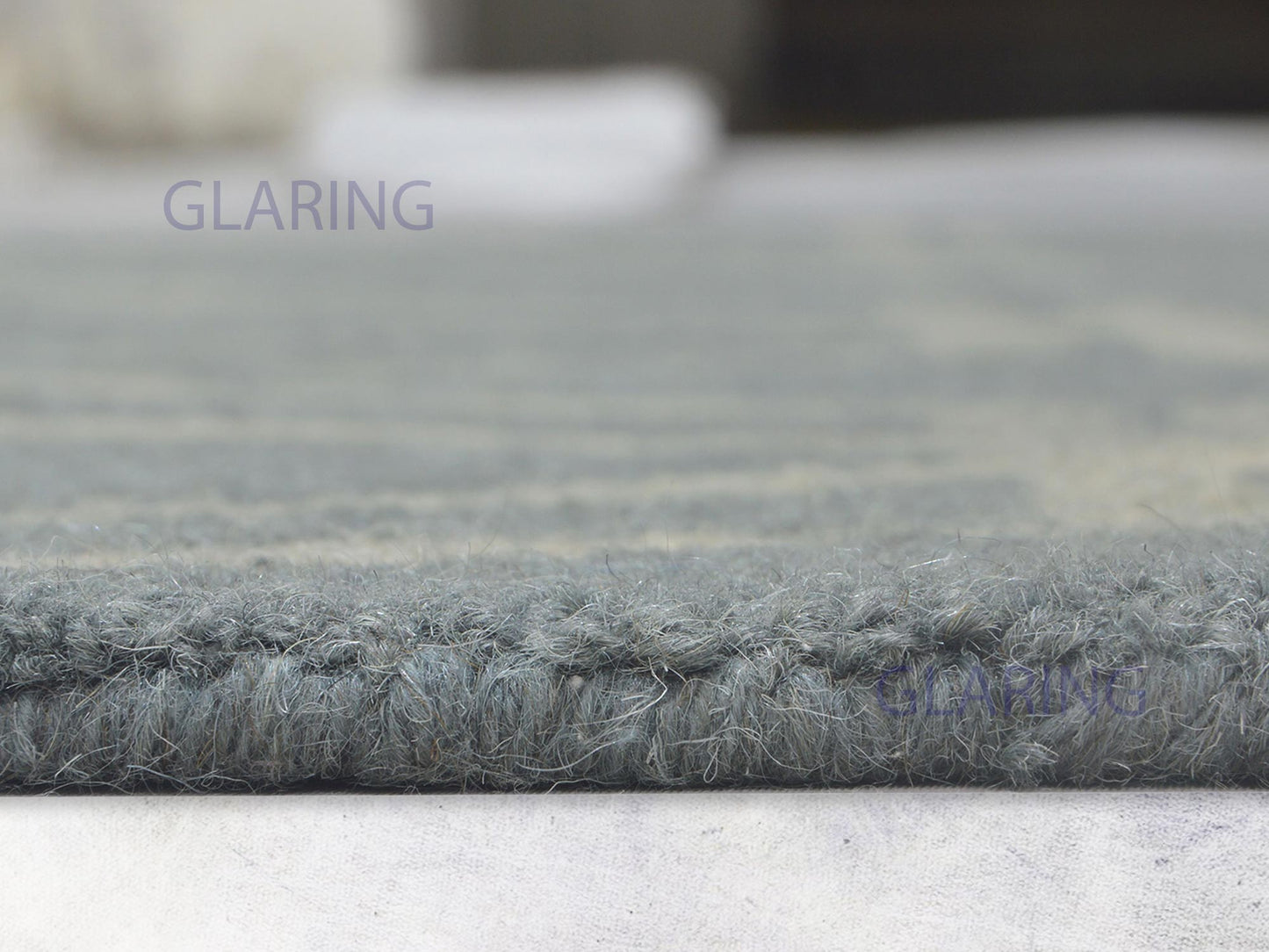 Handmade Moroccan Rug | Geometric Design in Grey & Ivory