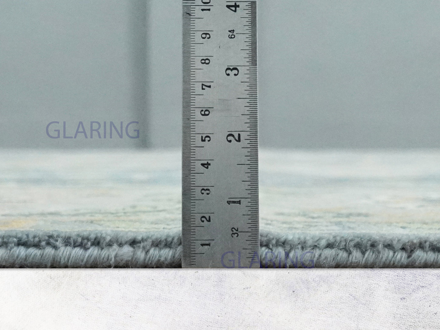 Hand-Knotted Traditional Rug | Serapi Design in Silver