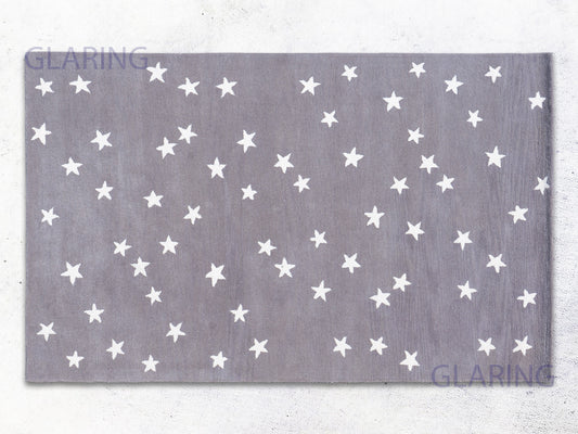 Star rug for kids bedroom and living room