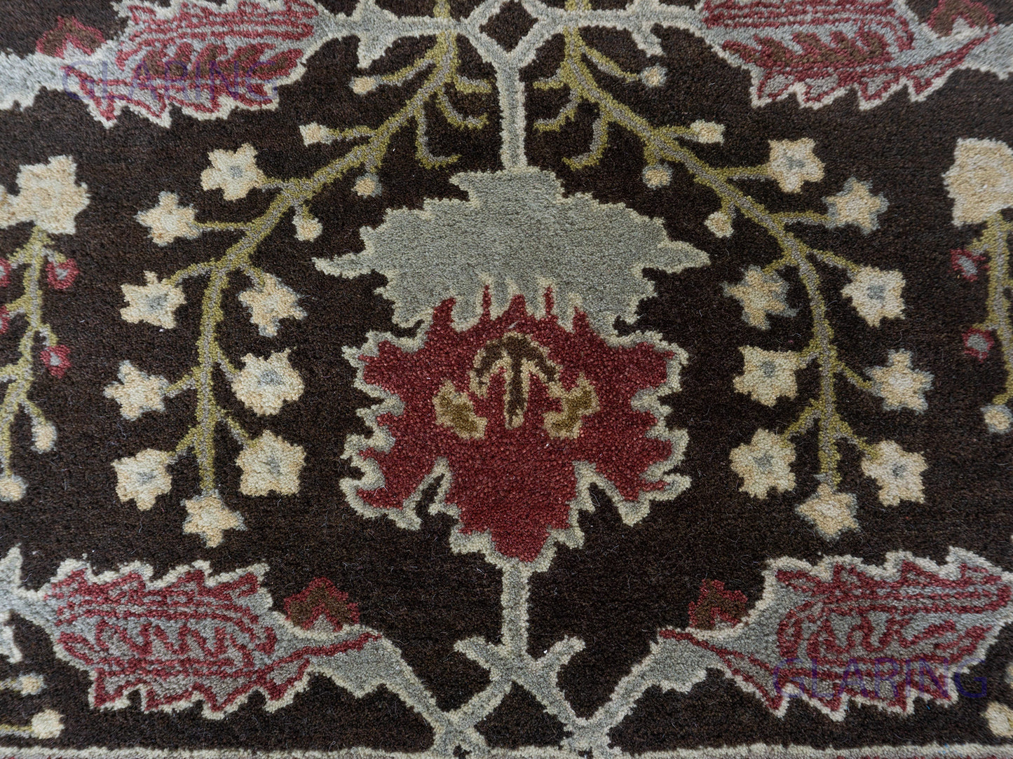 Handmade Traditional Rug | Oriental Design in Brown & Beige
