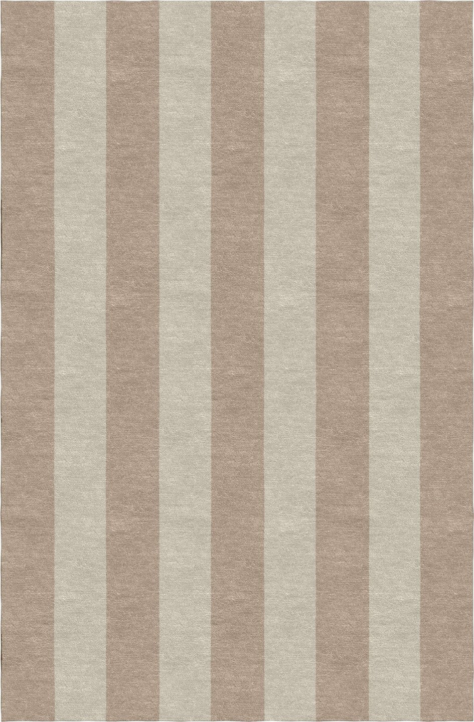 Handmade Hand-Tufted Modern Rug | Vertical Stripes Rug in Ivory