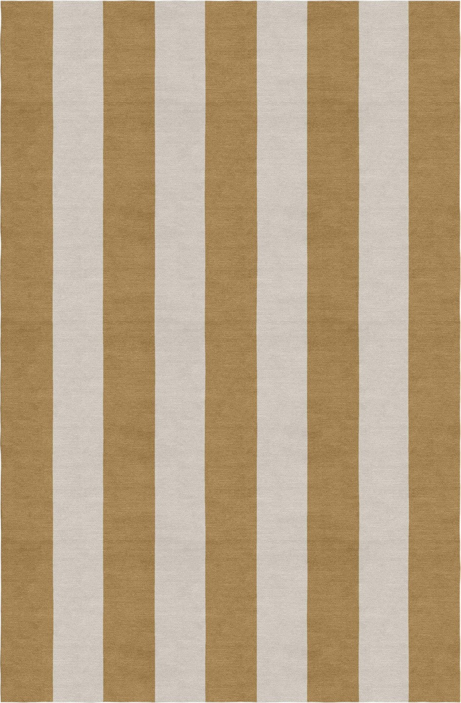 Handmade Hand-Tufted Modern Rug | Vertical Stripes Rug in Ivory