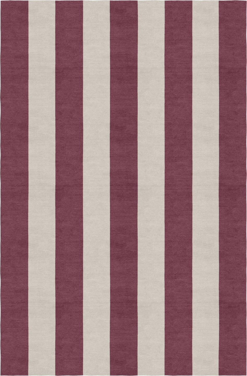 Handmade Hand-Tufted Modern Rug | Vertical Stripes Rug in Purple