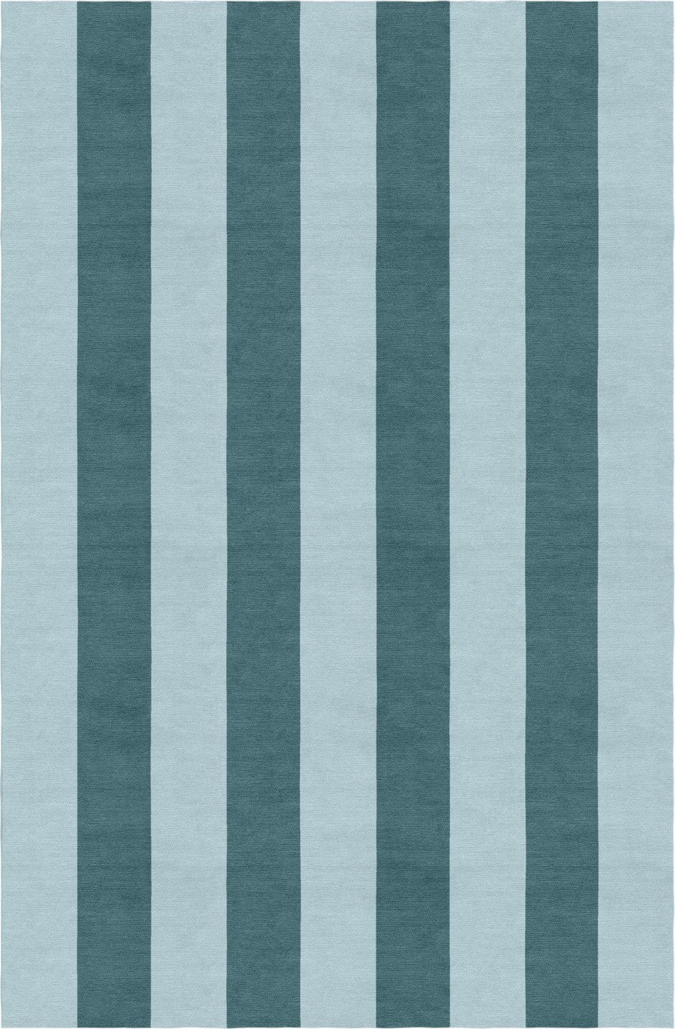 Handmade Hand-Tufted Modern Rug | Vertical Stripes Rug in Blue