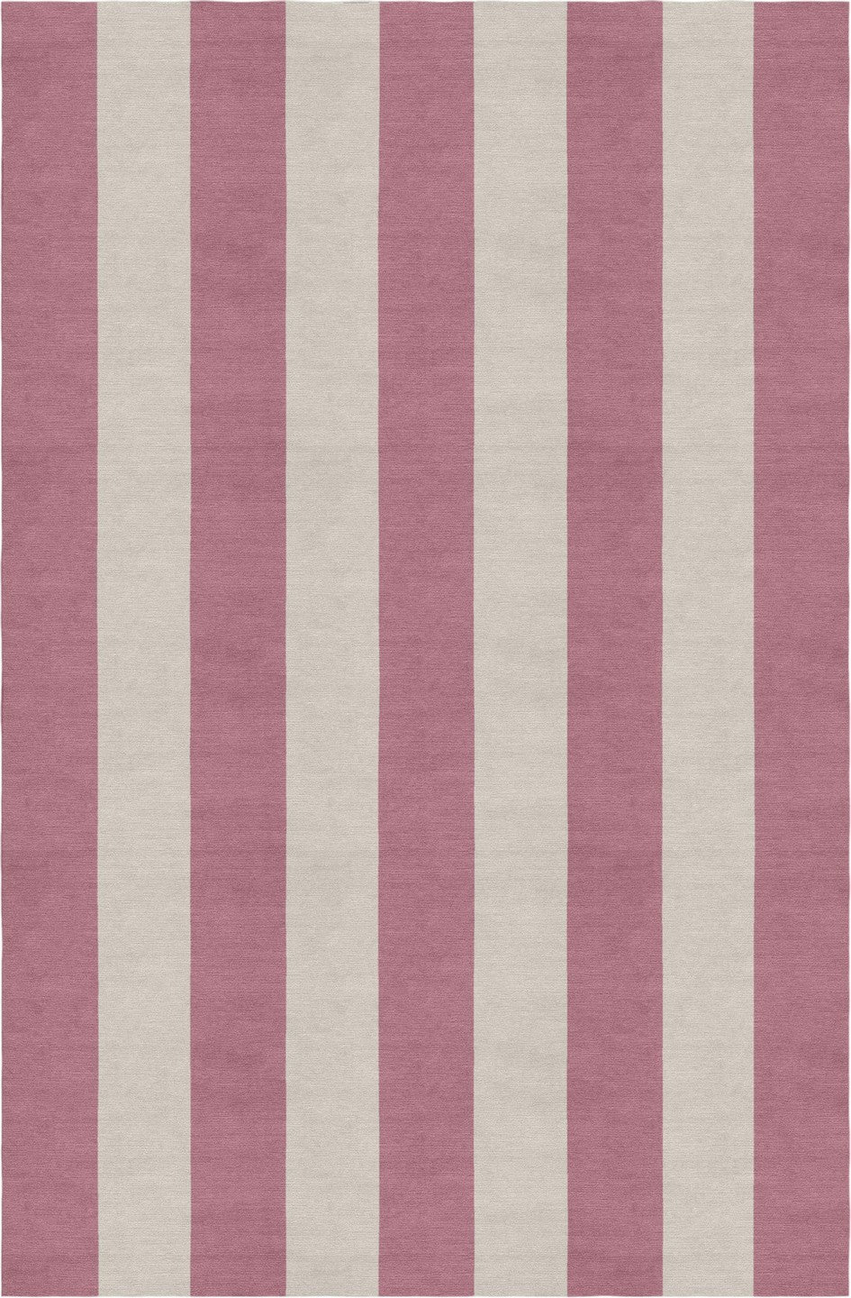 Handmade Hand-Tufted Modern Rug | Vertical Stripes Rug in Pink