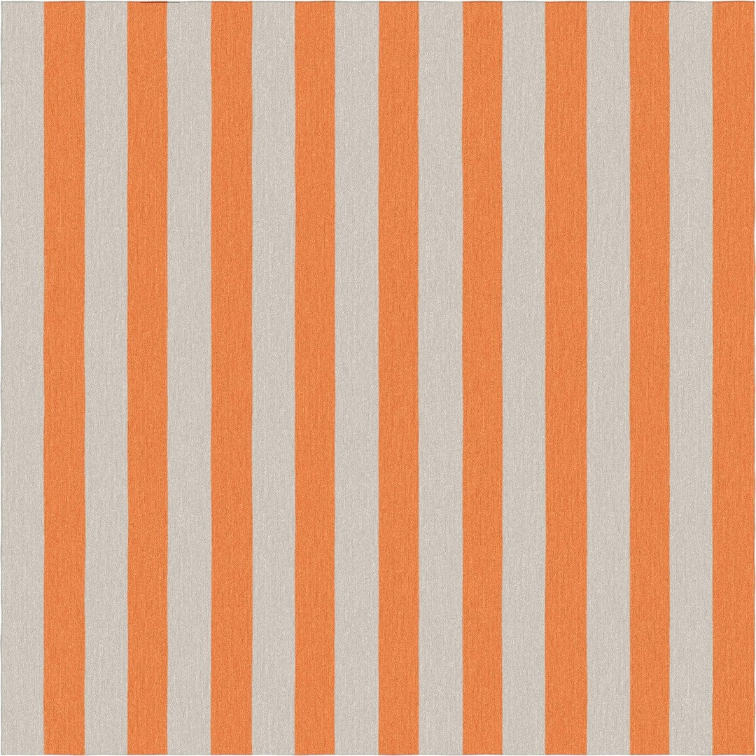 Handmade Hand-Tufted Modern Rug | Vertical Stripes Rug in Red