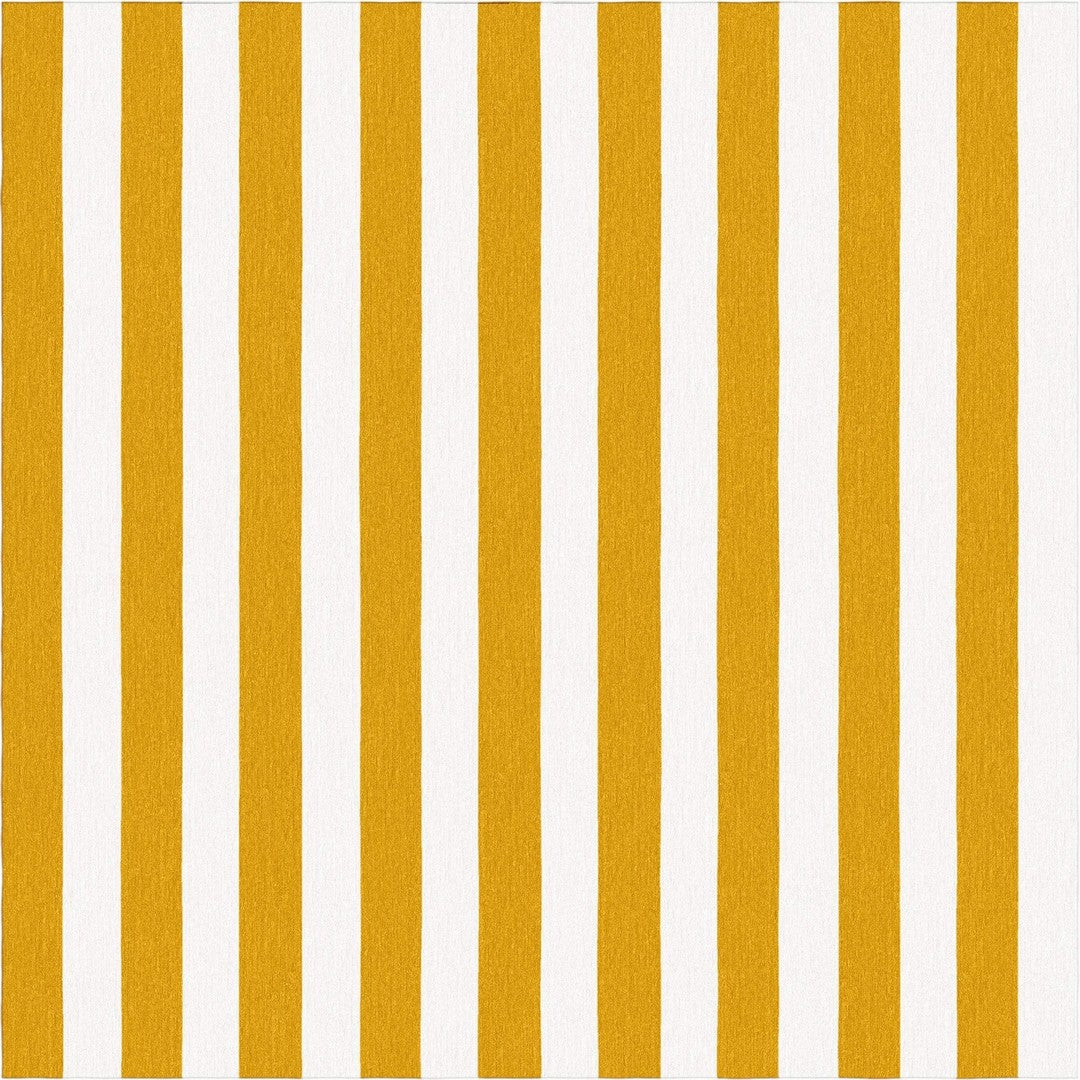 Handmade Hand-Tufted Modern Rug | Vertical Stripes Rug in Yellow