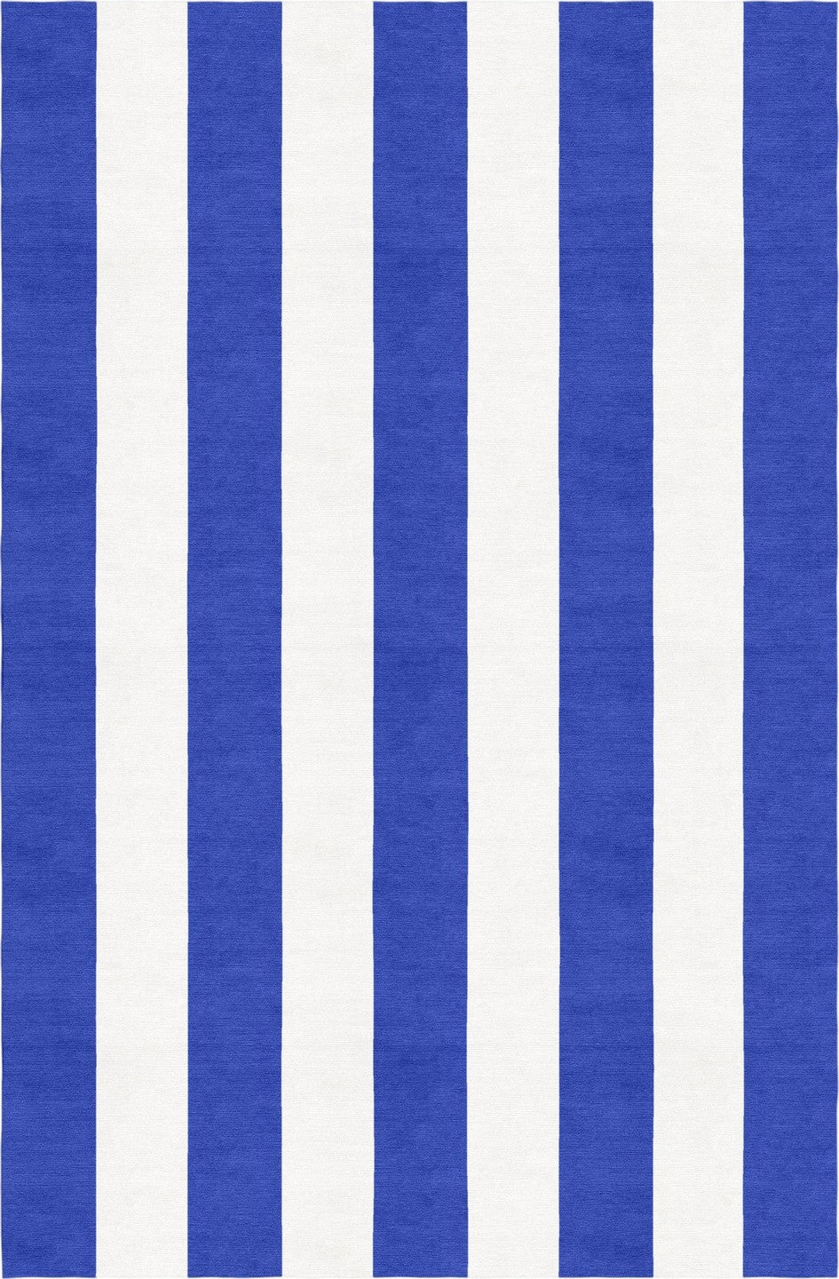 Handmade Hand-Tufted Modern Rug | Vertical Stripes Rug in Blue