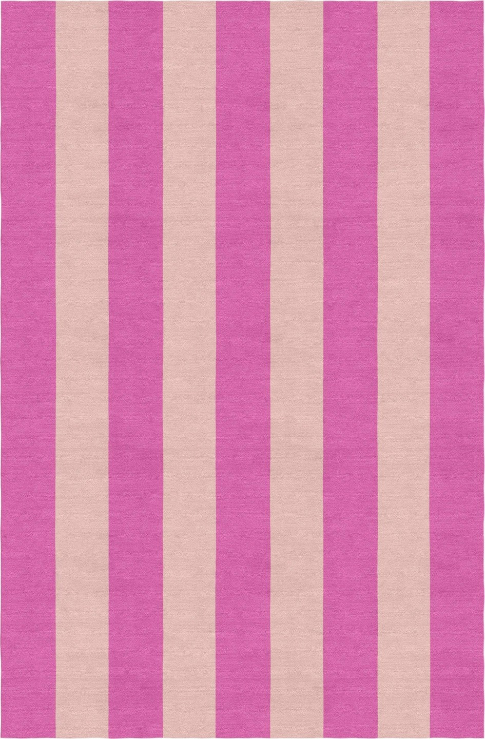 Handmade Hand-Tufted Modern Rug | Vertical Stripes Rug in Pink