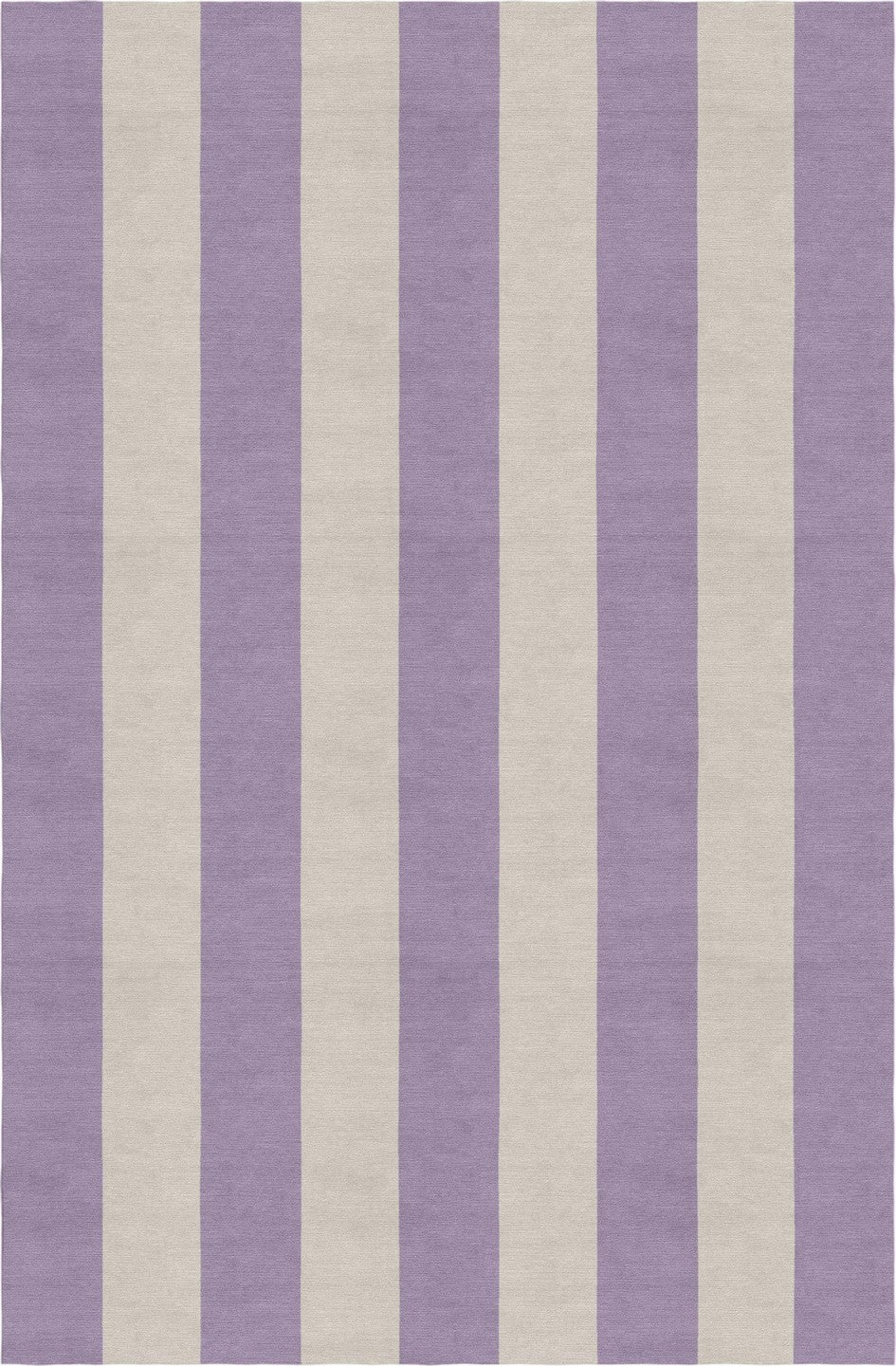 Handmade Hand-Tufted Modern Rug | Vertical Stripes Rug in Purple