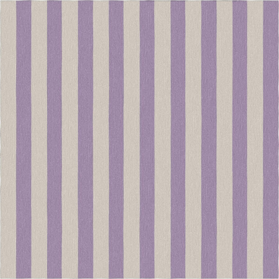 Handmade Hand-Tufted Modern Rug | Vertical Stripes Rug in Purple