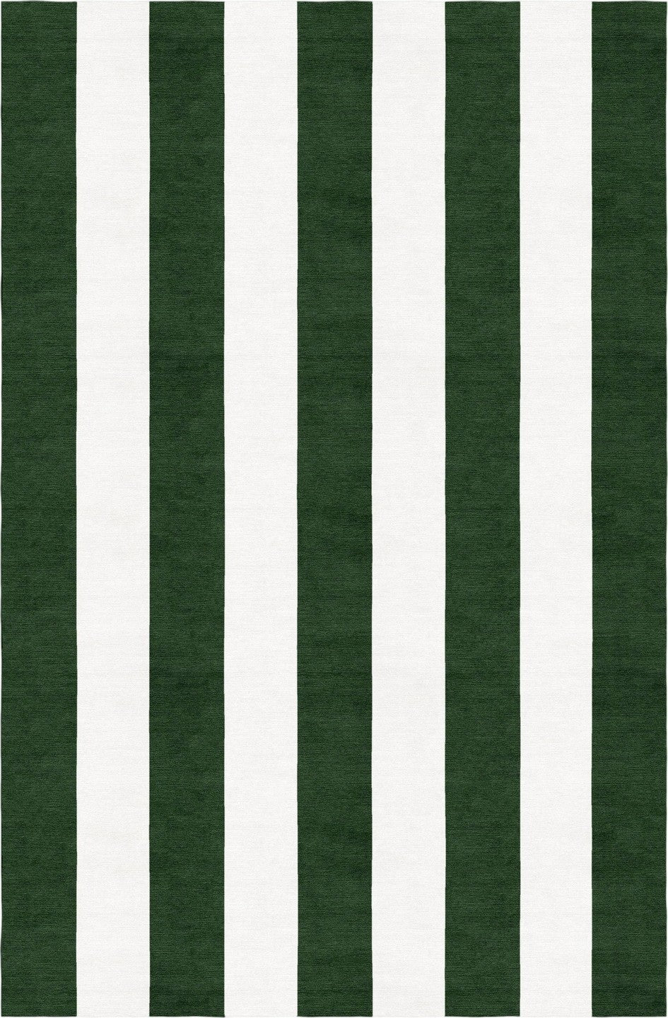 Handmade Hand-Tufted Modern Rug | Vertical Stripes Rug in Green