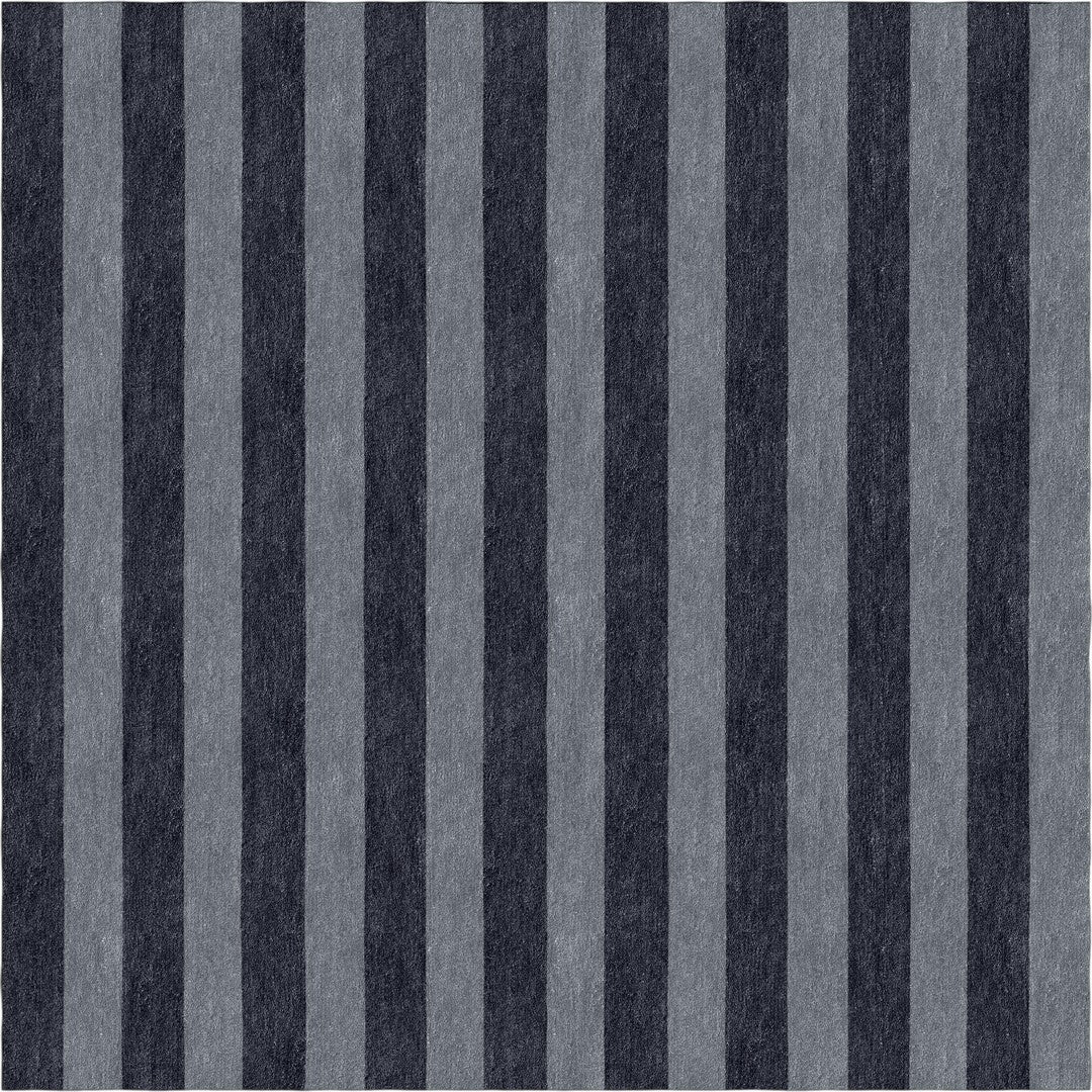 Handmade Hand-Tufted Modern Rug | Vertical Stripes Rug in Gray