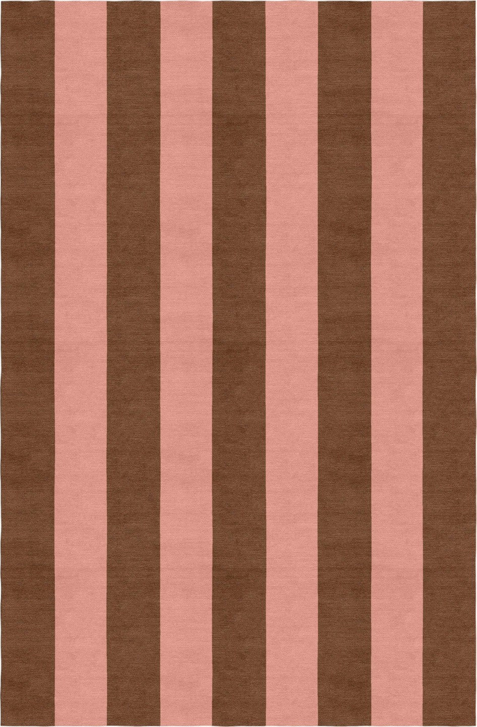 Handmade Hand-Tufted Modern Rug | Vertical Stripes Rug in Pink