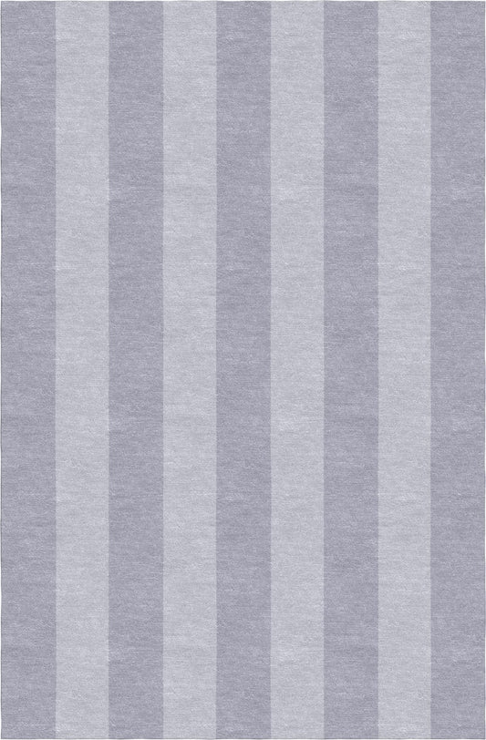 Handmade Hand-Tufted Modern Rug | Vertical Stripes Rug in Gray