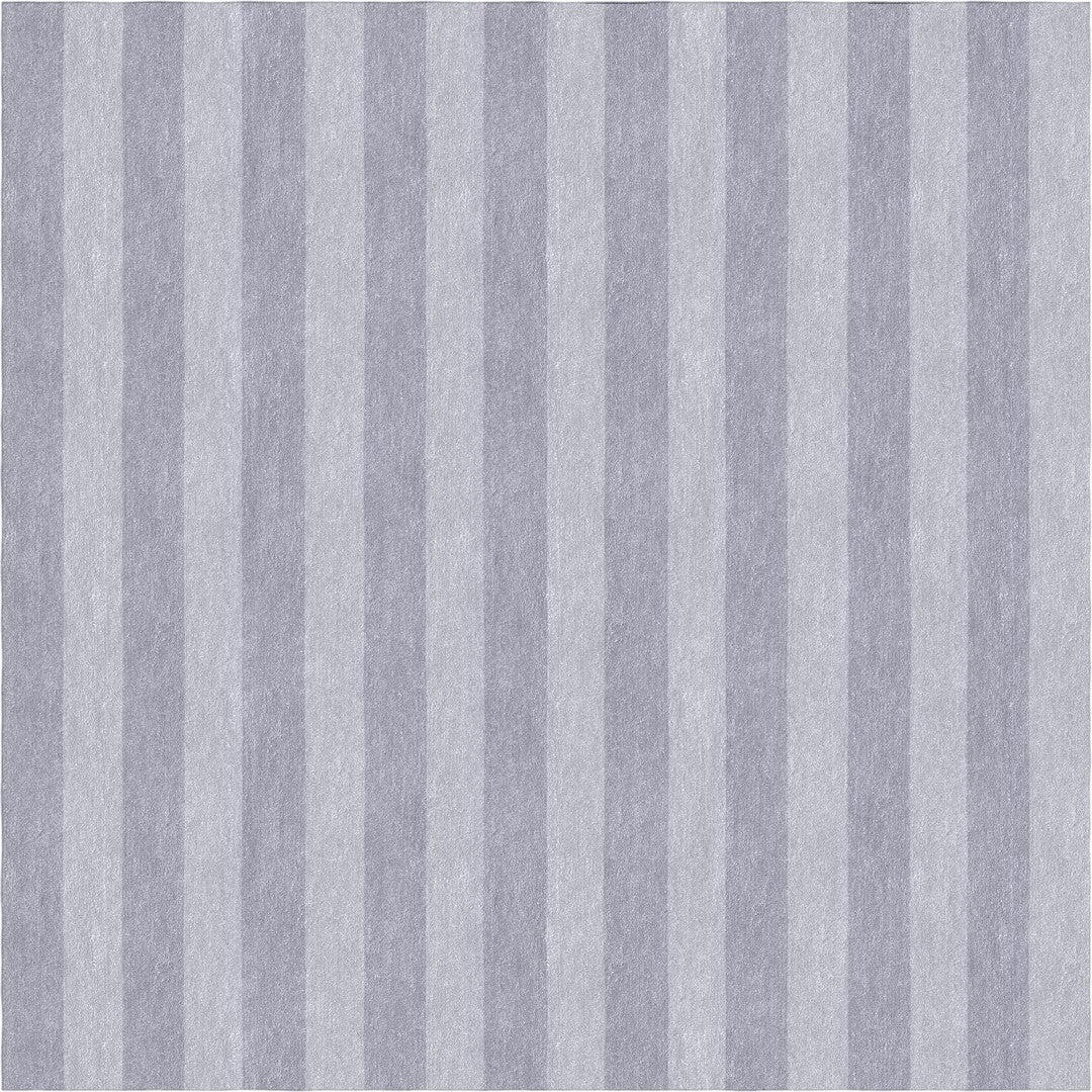 Handmade Hand-Tufted Modern Rug | Vertical Stripes Rug in Gray