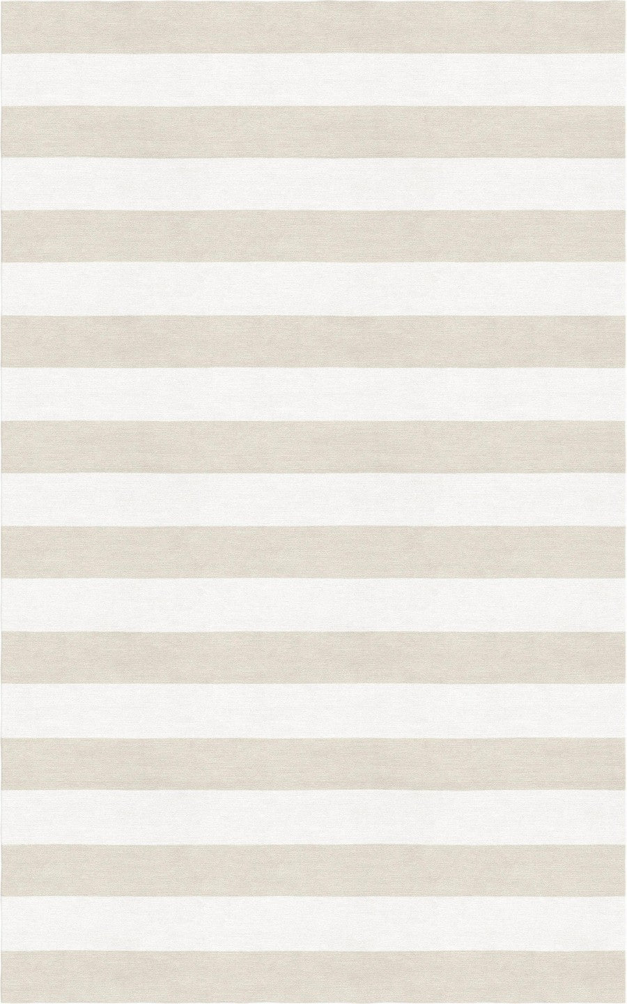 Handmade Hand-Tufted Modern Rug | Horizontal Stripes Rug in Gray