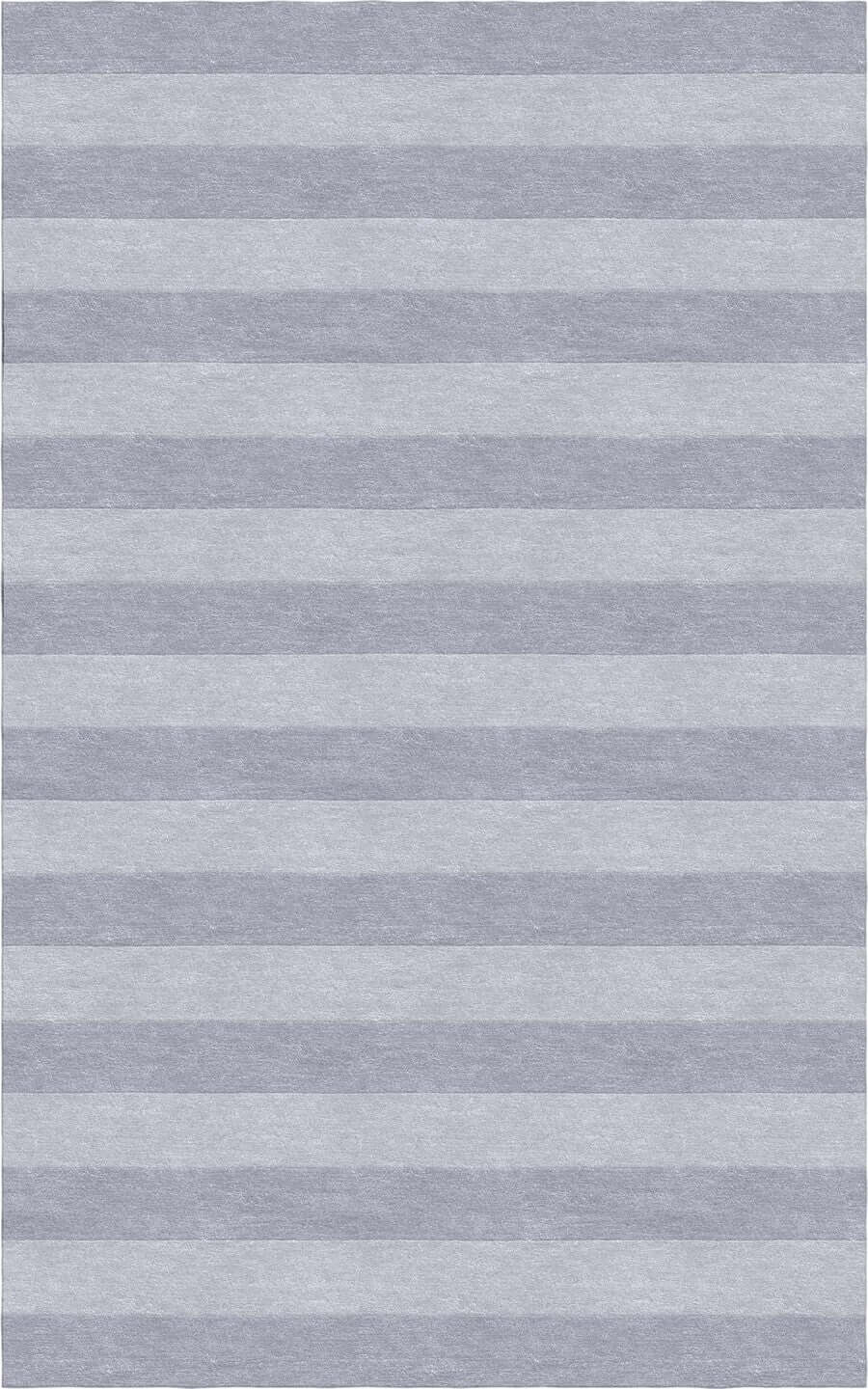 Handmade Hand-Tufted Modern Rug | Horizontal Stripes Design in Gray