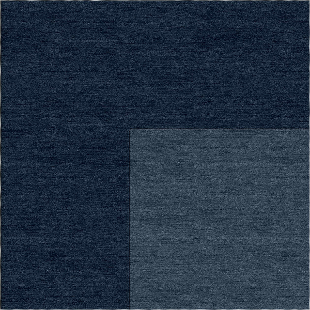 Handmade Hand-Tufted Wool Modern Border Gray Area Rug