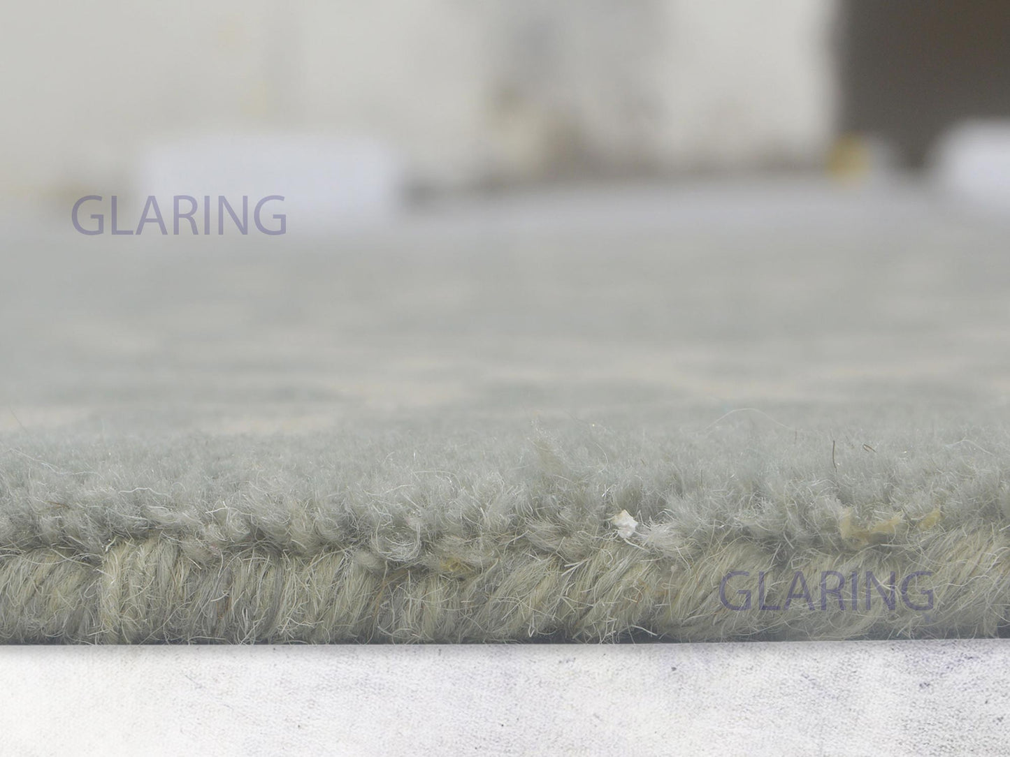 Handmade Moroccan Rug | Scroll Tile Design in Grey & Ivory