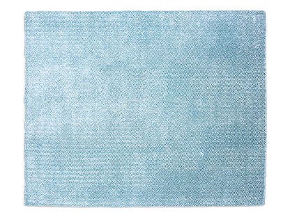 Handmade Teal Blue Chevron Rug | Modern Zigzag Wool Area Rug