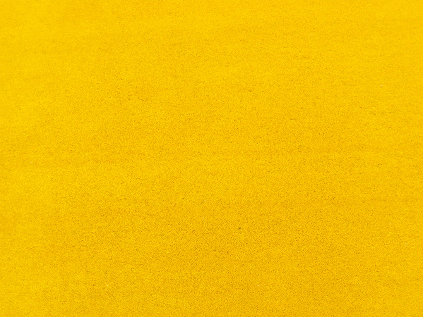 Solid Golden Yellow Hand Tufted Wool Rug | Modern Minimalist Yellow Area Rug