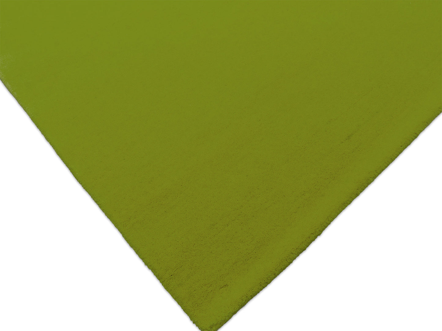 Solid Olive Green Wool Rug | Hand Tufted Modern Green Area Rug