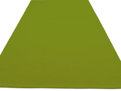 Solid Olive Green Wool Rug | Hand Tufted Modern Green Area Rug