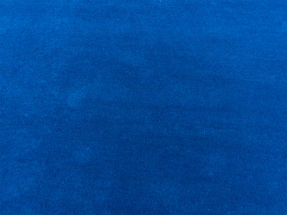 Solid Royal Blue Wool Rug | Hand-Tufted Modern Blue Area Rug