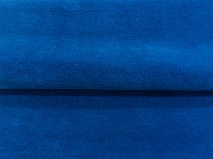 Solid Royal Blue Wool Rug | Hand-Tufted Modern Blue Area Rug