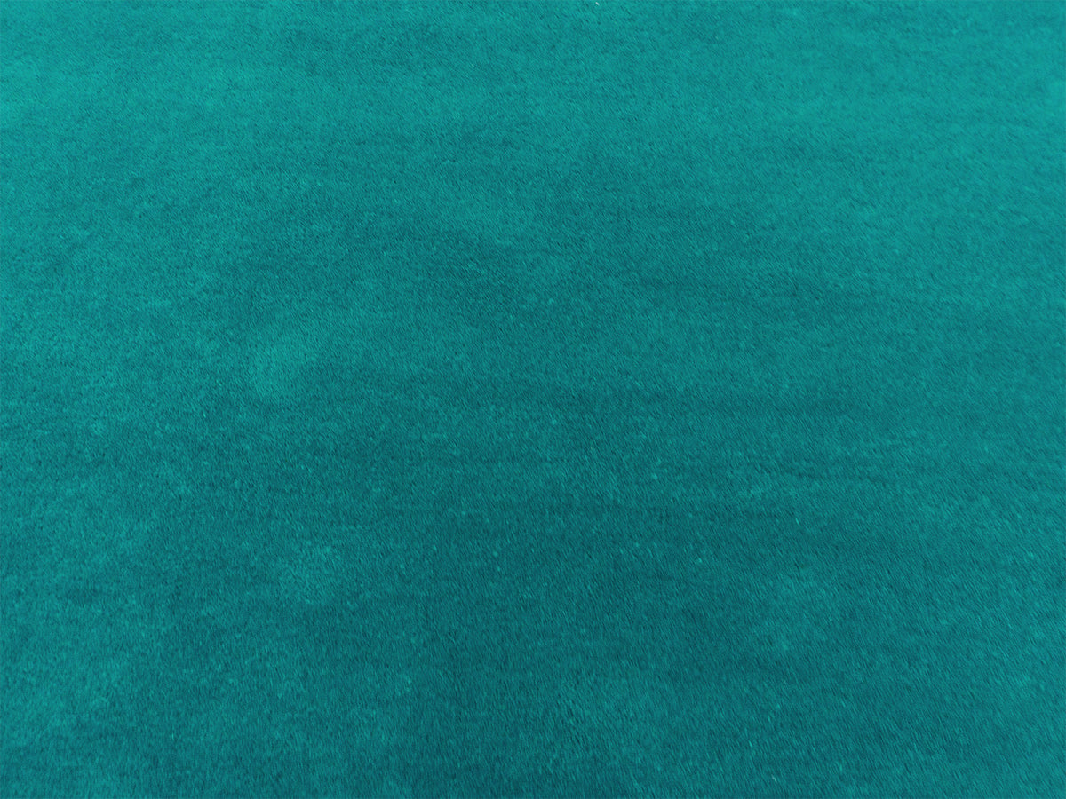Solid Teal Blue Wool Rug | Hand-Tufted Modern Blue-Green Area Rug
