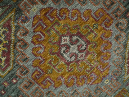 Hand-Knotted Traditional Rug | Oriental Design in Gold