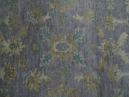 Hand-Knotted Traditional Rug | Oriental Design in Purple