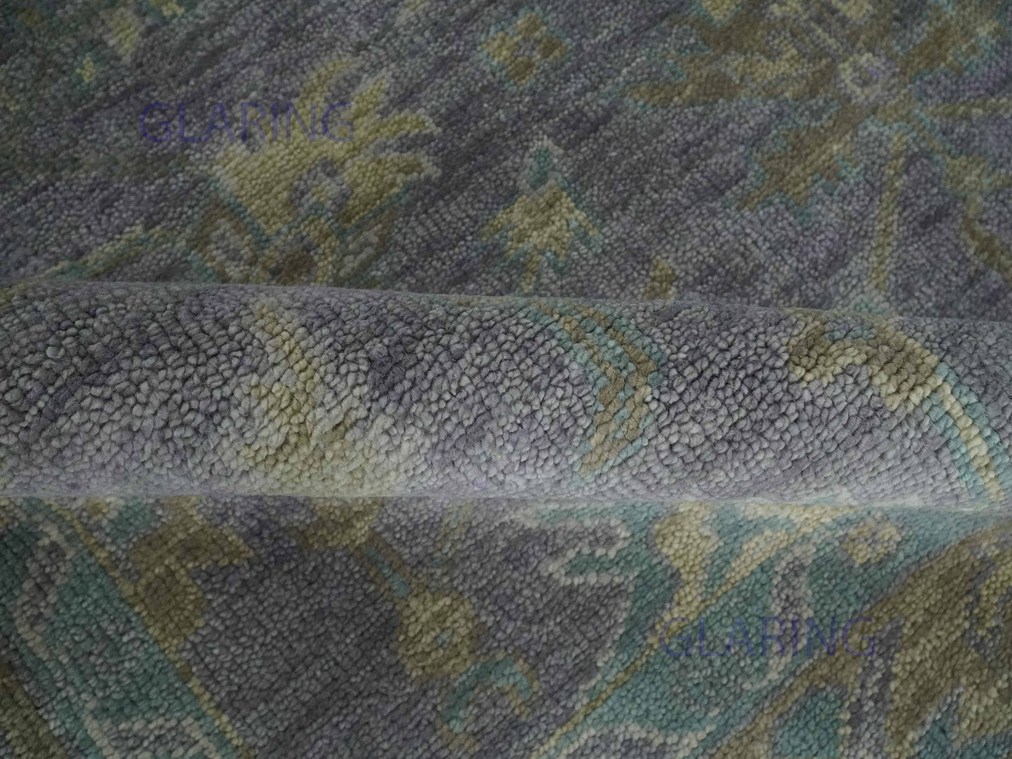 Hand-Knotted Traditional Rug | Oriental Design in Purple