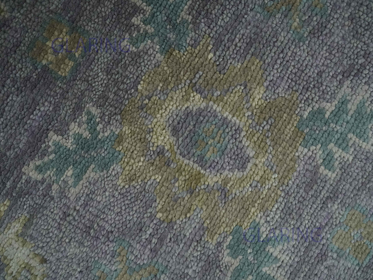 Hand-Knotted Traditional Rug | Oriental Design in Purple