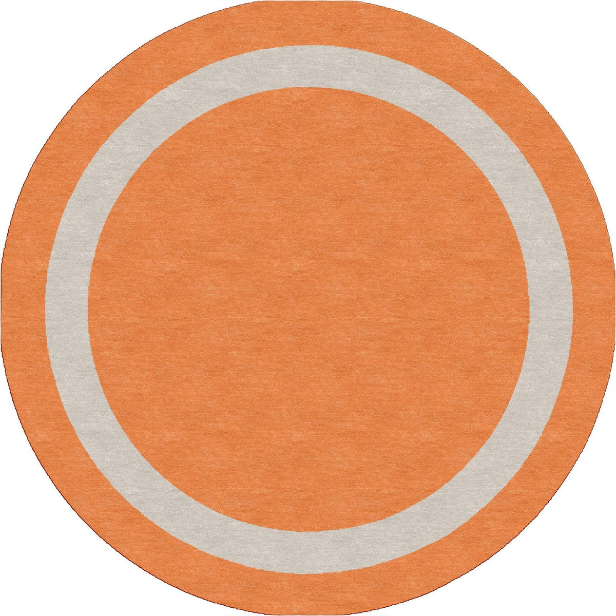Handmade Hand-Tufted Modern Rug | Double Border Rug in Red