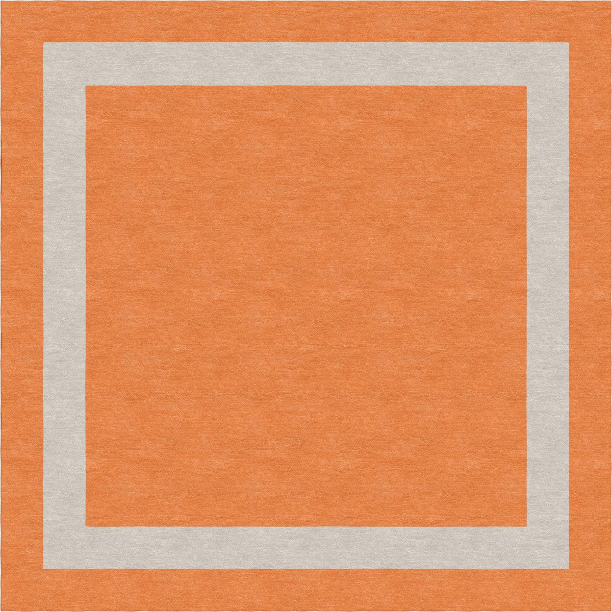 Handmade Hand-Tufted Modern Rug | Double Border Rug in Red