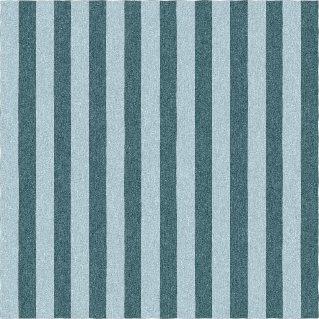 Handmade Hand-Tufted Modern Rug | Vertical Stripes Rug in Blue