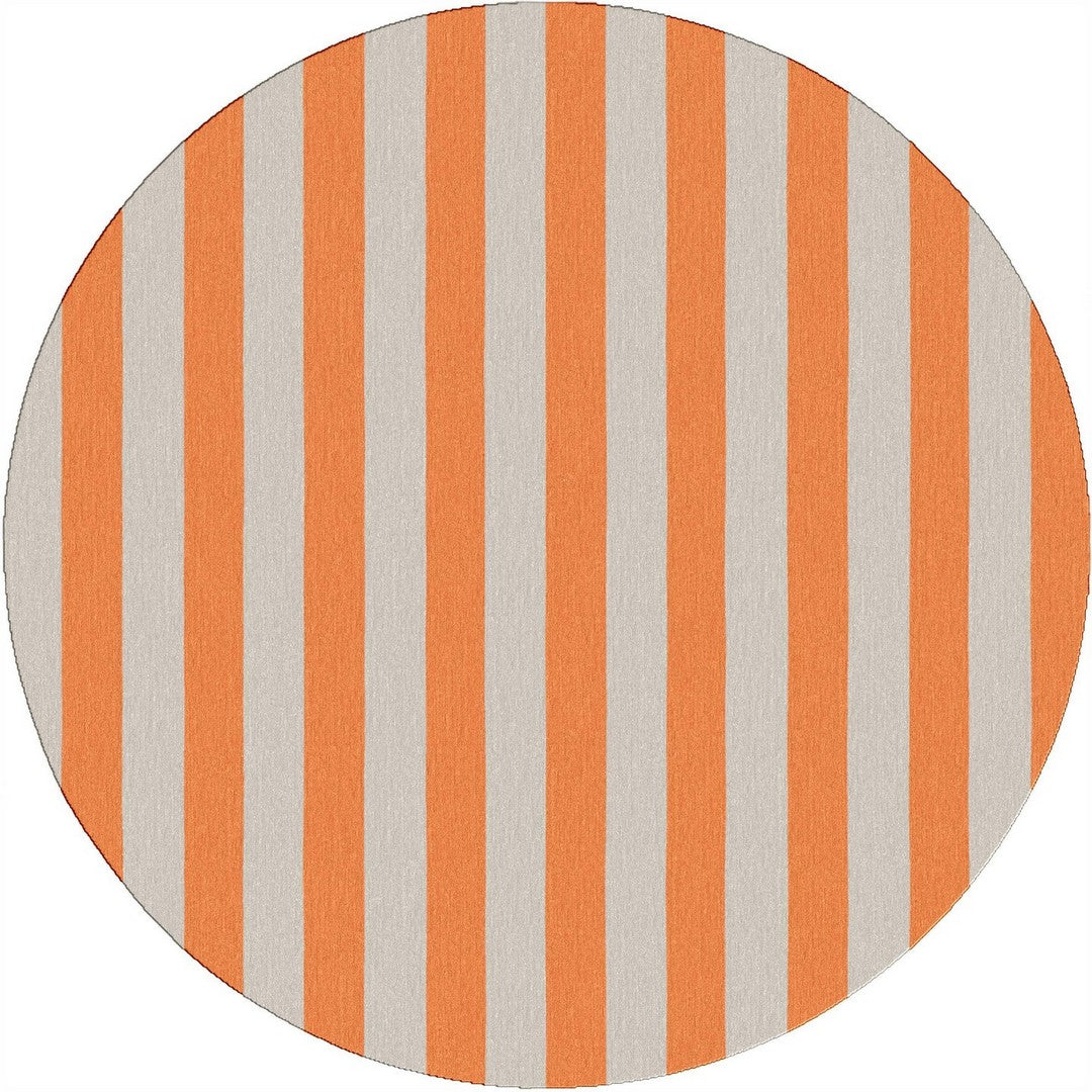 Handmade Hand-Tufted Modern Rug | Vertical Stripes Rug in Red