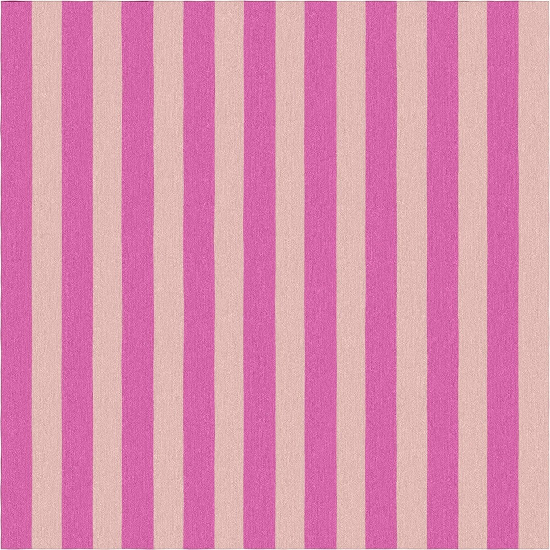 Handmade Hand-Tufted Modern Rug | Vertical Stripes Rug in Pink