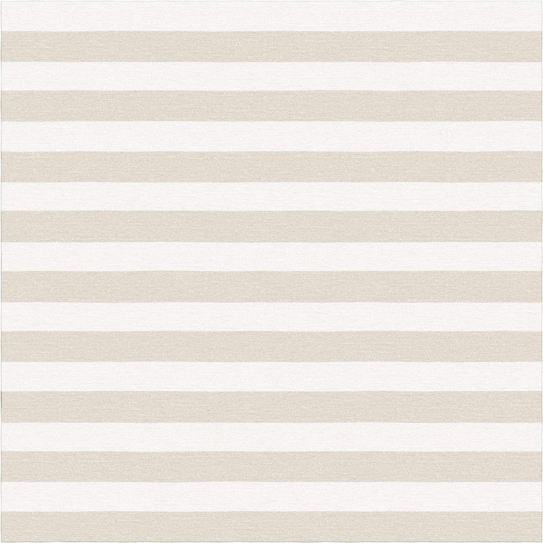 Handmade Hand-Tufted Modern Rug | Horizontal Stripes Rug in Gray