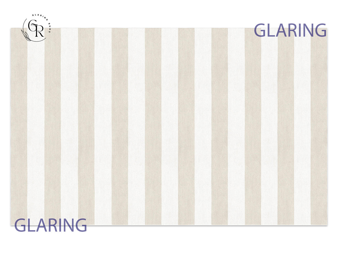 Handmade Hand-Tufted Modern Rug | Horizontal Stripes Rug in Gray
