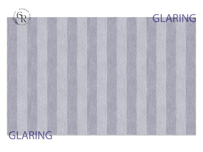 Handmade Hand-Tufted Modern Rug | Horizontal Stripes Rug in Gray