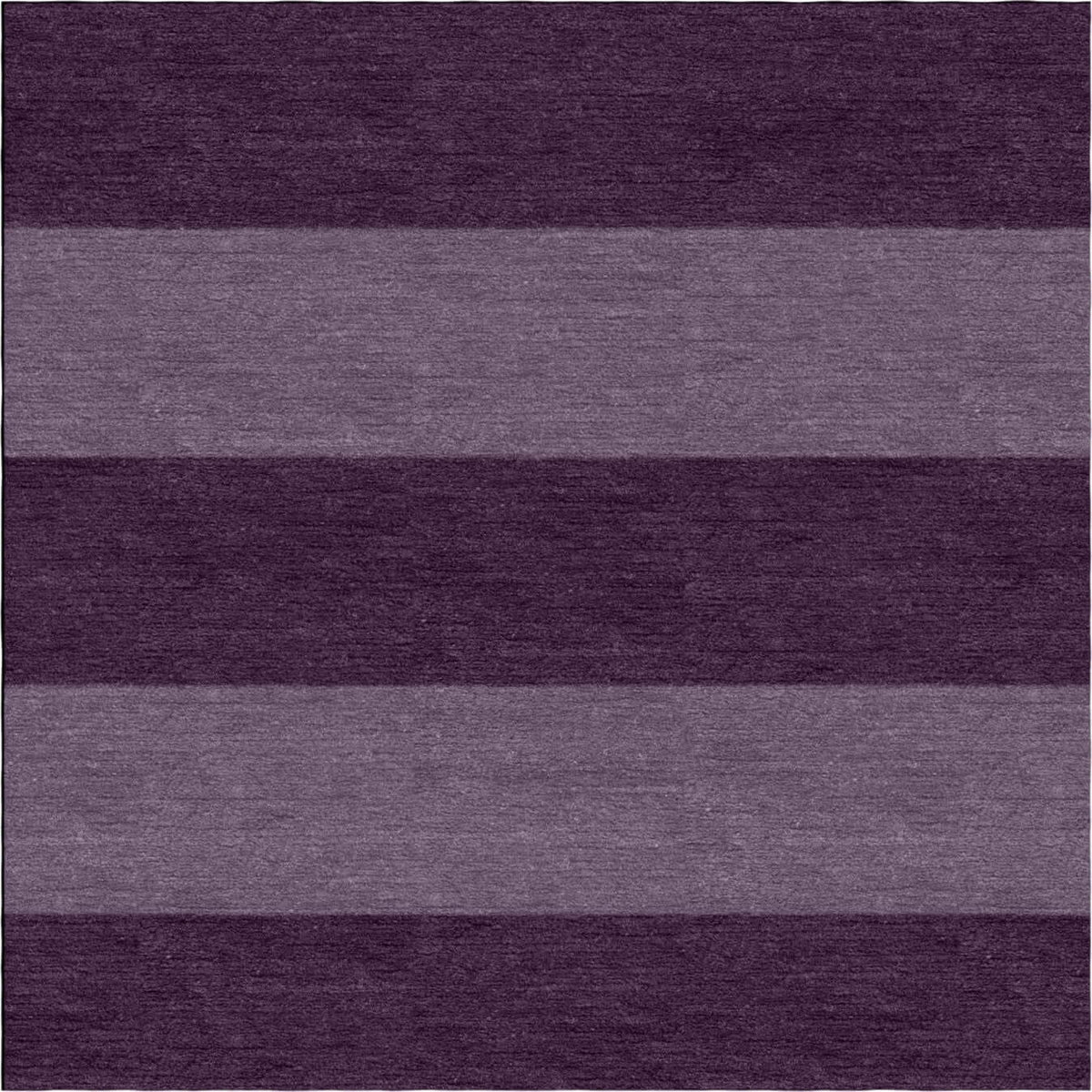 Magenta & purple striped area rug