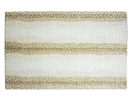 Handmade Modern Rug | Animal Print Design in Beige
