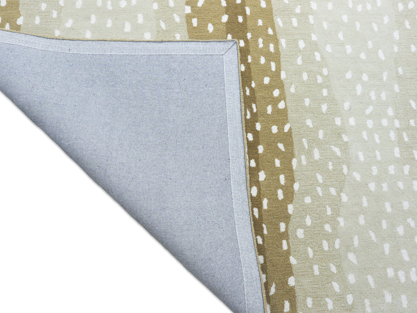 Handmade Modern Rug | Animal Print Design in Beige
