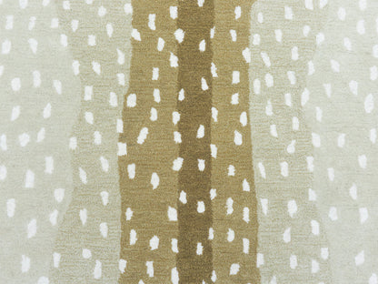 Handmade Modern Rug | Animal Print Design in Beige